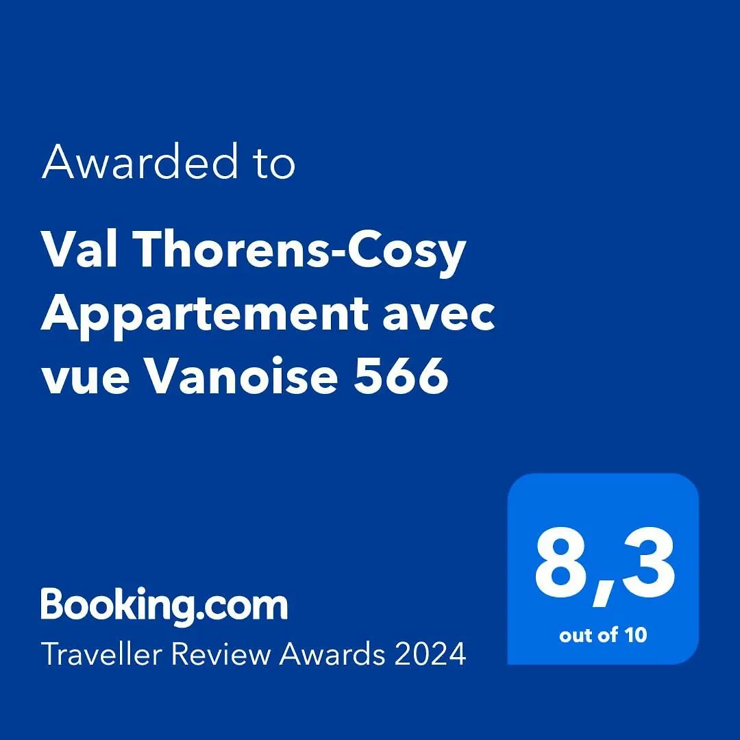 Apartment Val Thorens-Cosy Appartement Avec Vue Vanoise 566